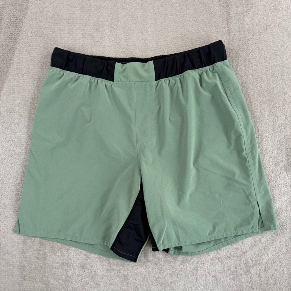 Ten Thousand The Fight‎ Shorts in Green Men Medium Lined Performance TTSH008 GYM